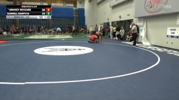 141 lbs Champ. Round 2 - Darrell Nanpuya, Cal Poly Humboldt vs Smokey McClure, Unattached-UVU