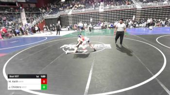 102 lbs Rr Rnd 3 - Michael Keith, Natrona Colts vs Jett Childers, Western Nebraska Elite