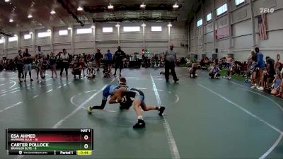 60 lbs Finals (2 Team) - Esa Ahmed, Hammers Blue vs Carter Pollock, Brawler Elite