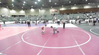 74 lbs 5th Place - Redek Voss, Roseburg Mat Club vs Kj Dawson, Yuba Sutter Combat