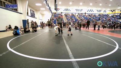 37 lbs Rr Rnd 5 - Raider Hopkins, Tulsa Blue T Panthers vs Ryder Little, Salina Wrestling Club