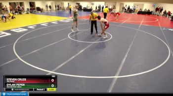 182 lbs Champ. Round 1 - Steven Cruze, Willmar vs Dylan Peper, Rochester Mayo