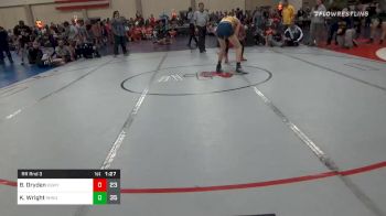 141 lbs Prelims - Ben Dryden, Kingsway MS vs Kaleb Wright, Rhino MS