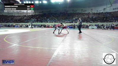 143 lbs Round Of 32 - Damien Watson, Central Middle School vs George Moen, Tuttle