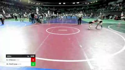 80 lbs Consi Of 16 #2 - Evan Villecco, Kingsway vs Mason Polifrone, Olympic