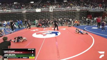 70 lbs Champ. Round 1 - Liam Stuart, Top Of The Rock Wrestling Club vs Jake Nelson, Cody Wrestling Club