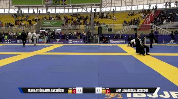 Ana Luiza Gonçalves Bispo vs Maria Vitória Lima Anastácio 2025 Brasileiro Jiu-Jitsu IBJJF