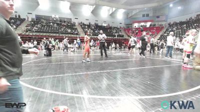 85 lbs Semifinal - Henry Hibdon, Barnsdall Youth Wrestling vs Dash Durant, Team Tulsa Wrestling Club