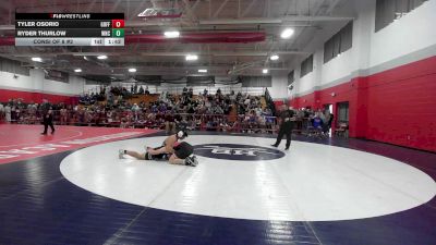 190 lbs Consi Of 8 #2 - Tyler Osorio, Goffstown vs Ryder Thurlow, Winnacunnet