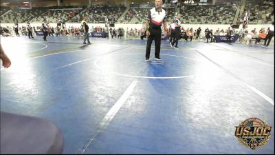 50 lbs Final - Cassadee Sloan, Morrison Takedown Club vs Sadie Beavers, Harrah Little League Wrestling