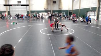 40 lbs Semifinal - Trequez Carter, Ready RP Nationals vs Kizer DeLarm, Aurora Wrestling Club