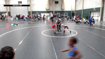 40 lbs Semifinal - Trequez Carter, Ready RP Nationals vs Kizer DeLarm, Aurora Wrestling Club