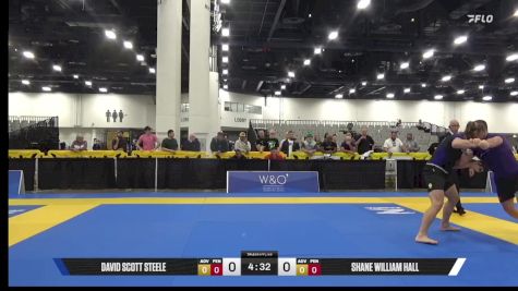 Shane William Hall vs David Scott Steele 2025 World IBJJF Jiu-Jitsu No-Gi Championship