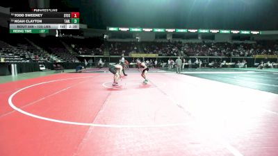 125 lbs Consi Of 8 #1 - Todd Sweeney, Springfield Tech vs Noah Clayton, Tarleton State