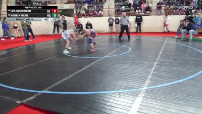 135_B lbs Round Of 32 - Leo Schreiber, Elk County Catholic vs Hank Nyman, Philipsburg-Osceola