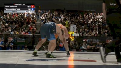 92 kg Semis - Dustin Plott, Cowboy RTC/ Titan Mercury Wrestling Club vs Dillon Bechtold, Buffalo Valley RTC