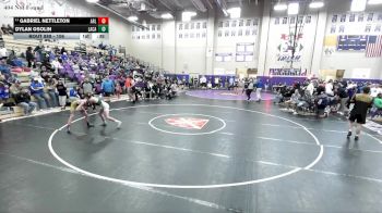 106 lbs Cons. Round 6 - Gabriel Nettleton, Arlington vs Dylan Osolin, Lake Catholic