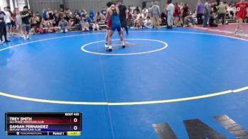 120 lbs Quarterfinal - Trey Smith, All-Phase Wrestling Club vs Damian Fernandez, Outlaw Wrestling Club