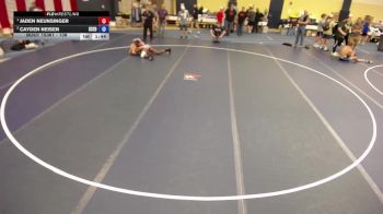 138 lbs 1st Place Match - Jaden Neunsinger vs Cayden Neisen, Scoring Edge
