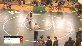 126 lbs Prelims - Alec Runnals, Saint John's Prep vs John Hasenfus, Plymouth South