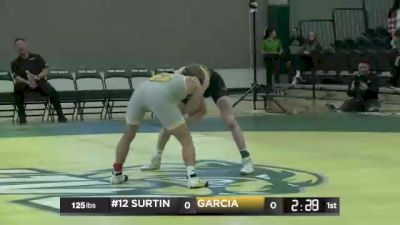 125 lbs Noah Surtin, Missouri vs Brendon Garcia, Wyoming