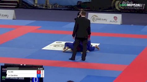 Katherine Hill vs Ana Carolina Srour 2018 Abu Dhabi Grand Slam London