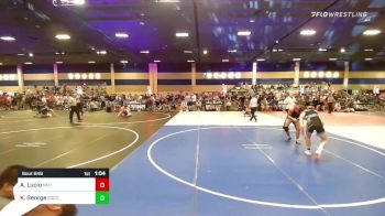 157 lbs Round Of 32 - Armando Lucio, Valiant College Prep vs Kyan George, Escondido HS