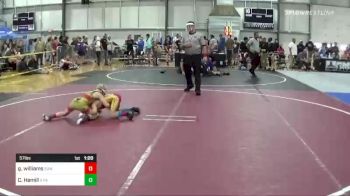 57 lbs Semifinal - Garrett Williams, Summit vs Colton Hamill, X Factor Elite