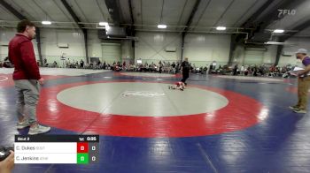 45 lbs Rr Rnd 1 - Connor Dukes, South Paulding Junior Spartans Wrestling Club vs Caleb Jenkins, Athens Christian Wrestling