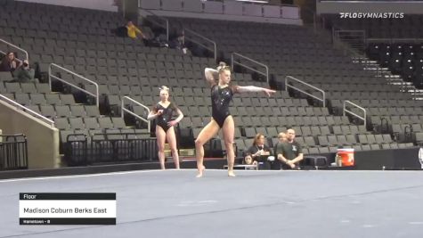 Madison Coburn Berks East Gymnastic - Floor