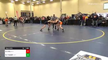 124 lbs Prelims - Gabe Lilly, Beaver Falls vs Nieco Fratelli, Northern York