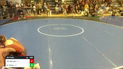 133 lbs Qtr-finals - Mason Kernan, Bethel Park vs Andrew Price, Central Catholic