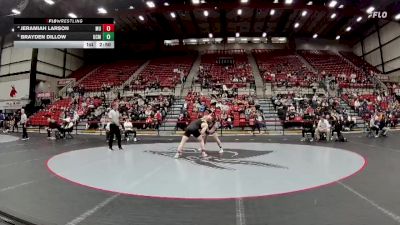 197 lbs Quarterfinal - Brayden Dillow, Central Missouri vs Jeramiah Larson, Maryville