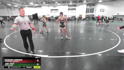 133 lbs Quarterfinal - Joey Roti, UW-Parkside vs Gunnar LeGrand, McKendree University