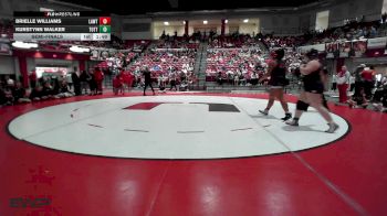 235 lbs Semifinal - Brielle Williams, Lawton vs Kurstynn Walker, Tuttle HS Girls