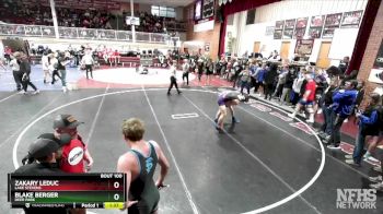 152 lbs Champ. Round 1 - Blake Berger, Deer Park vs Zakary Leduc, Lake Stevens