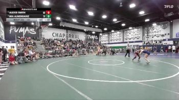 100 lbs 1st Place Match - Alexis Smith, Great Oak vs Mia Almendariz, Temecula Valley