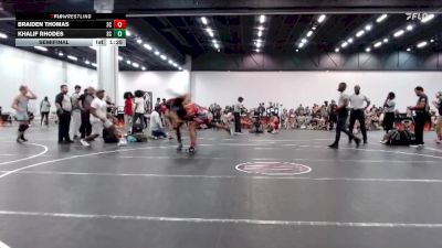 153 lbs Semifinal - Khalif Rhodes, Mallard Creek Wrestling Club vs Braiden Thomas, The Factory