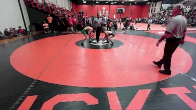 144 lbs 7th Place Match - Luke Banas, New Lenox (PROVIDENCE CATHOLIC) vs Nolan Variano, Arlington Heights (HERSEY)