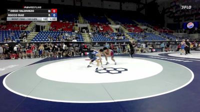 144 lbs Cons. Sub-rd Of 32 - Diego Valdiviezo, CA vs Rocco Ruiz, FL