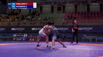 92 kg Qualif. - Fakhrikamol Komiljonov, Uzbekistan vs Koki Matsumoto, Japan