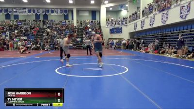 215 lbs Champ. Round 2 - Ty Meyer, COLUMBUS GROVE vs Josh Harrison, Yale HS