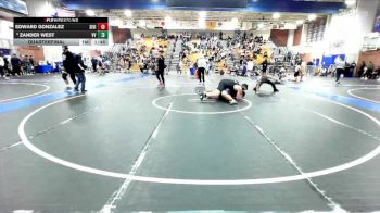 285 lbs Quarterfinal - Zander West, Victor Valley vs Edward Gonzalez, Sierra Vista