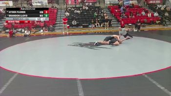 184 lbs Cons. Round 2 - Ayden Flores, Central Missouri vs Brandon Lloyd, McKendree