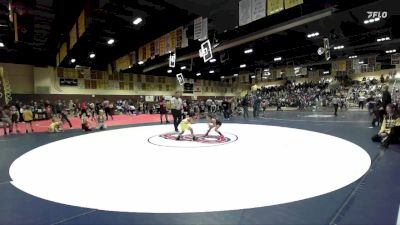 53 lbs 1st Place Match - Gianna Carini, 951 WRESTLING CLUB vs Kai Mamon, Team Temecula Wrestling Club