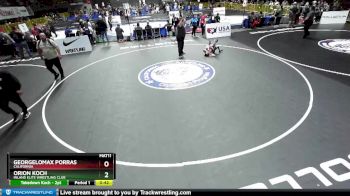 59 lbs Champ. Round 2 - GeorgeLomax Porras, California vs Orion Koch, Inland Elite Wrestling Club