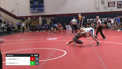 141 lbs Rr Rnd 1 - Jake Samuels, Sacred Heart vs Cole French, Buffalo