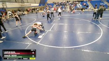 110 lbs Cons. Round 3 - Jaspur Buhl, Bear River Wrestling Club vs Samuel Wood, Sanderson Wrestling Academy