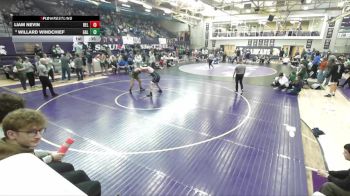 215 lbs 7th Place Match - Liam Nevin, Belgrade vs Willard Windchief, Gallatin