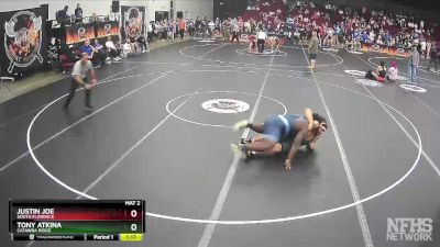 4A 285 lbs Semifinal - Tony Atkina, Catawba Ridge vs Justin Joe, South Florence